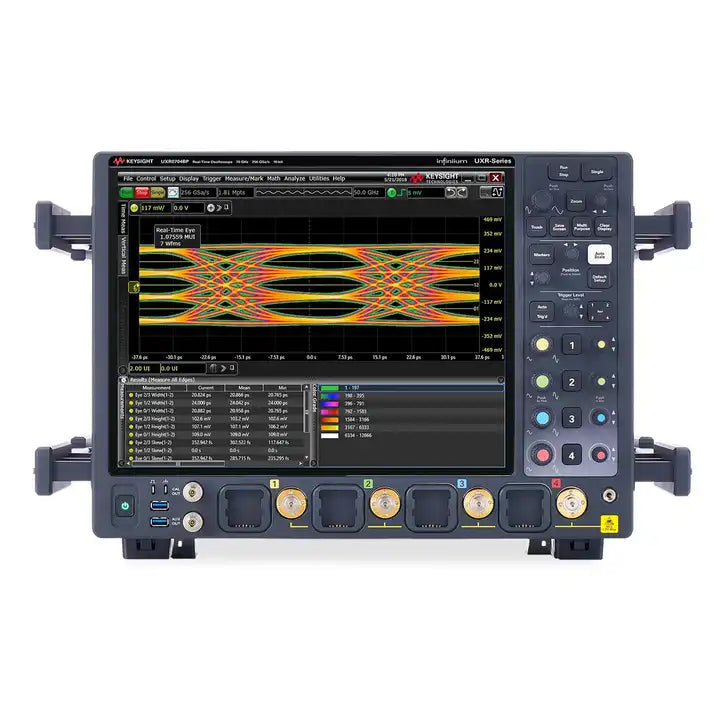 Keysight UXR0704BP Infiniium UXR Series Oscilloscope: 70 GHz, 4-channel, 1mm input