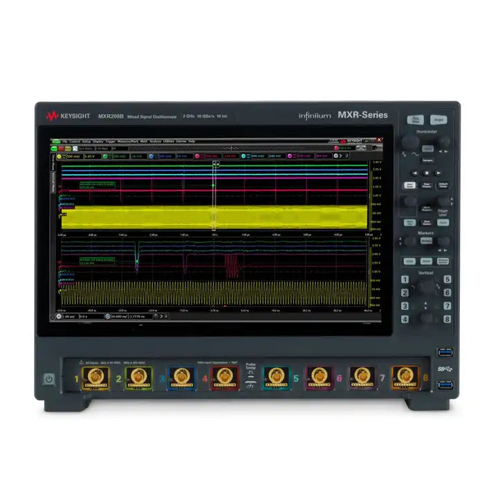 Keysight MXR208B Infiniium MXR B-Series Oscilloscope: 2 GHz, 8 Channels