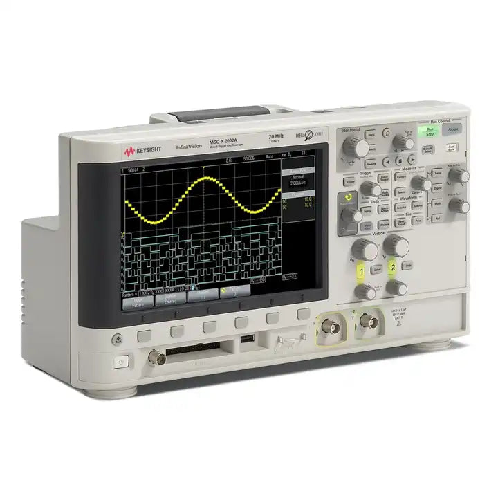 Keysight MSOX2002A Mixed Signal Oscilloscope: 70 MHz, 2 analog and 8 digital channels