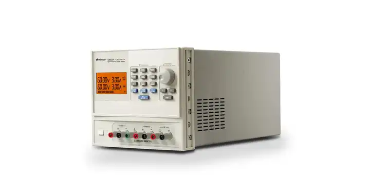 keysight U8032A Triple Output DC Power Supply, 60V/3A (2x) and 5V/3A; 375W
