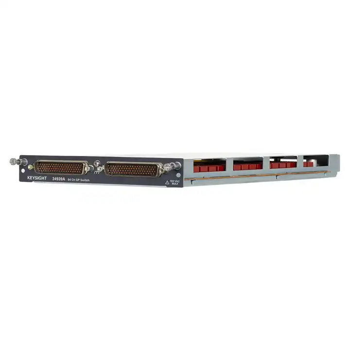 Keysight 34939A 64-Channel Form A General Purpose Switch for 34980A 64 Form A channels, 1 A, 60 W