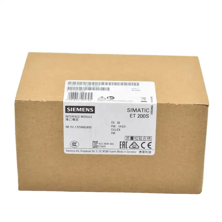 6ES7151-1AA06-0AB0  SIMATIC ET 200S IM151-1 Standaro Interface Module 6ES7151-1AA06-0AB0