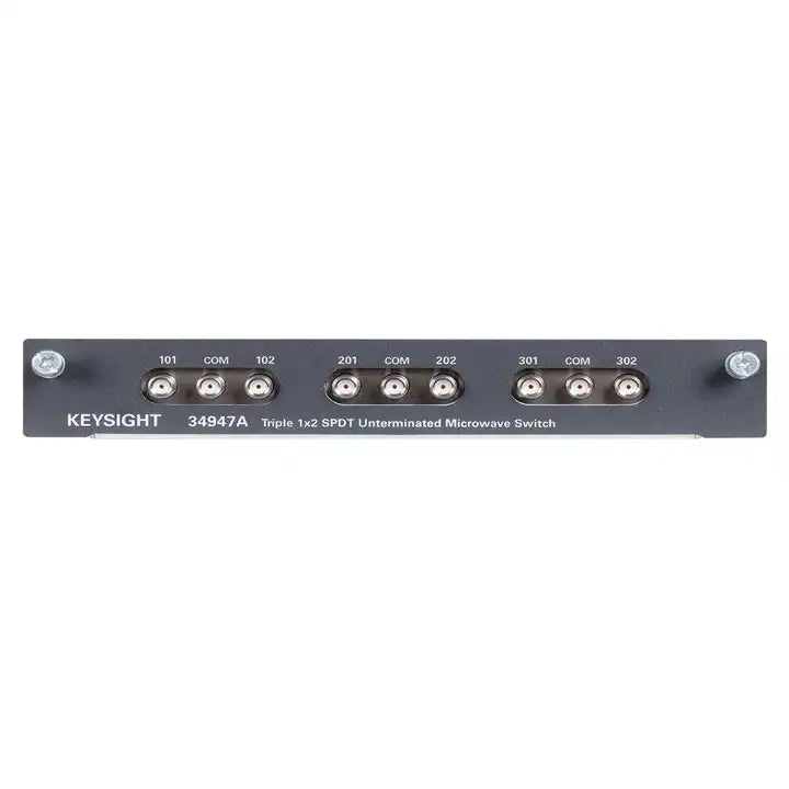 Keysight 34947A Triple 1x2 SPDT Unterminated Microwave Switch Module for 34980A