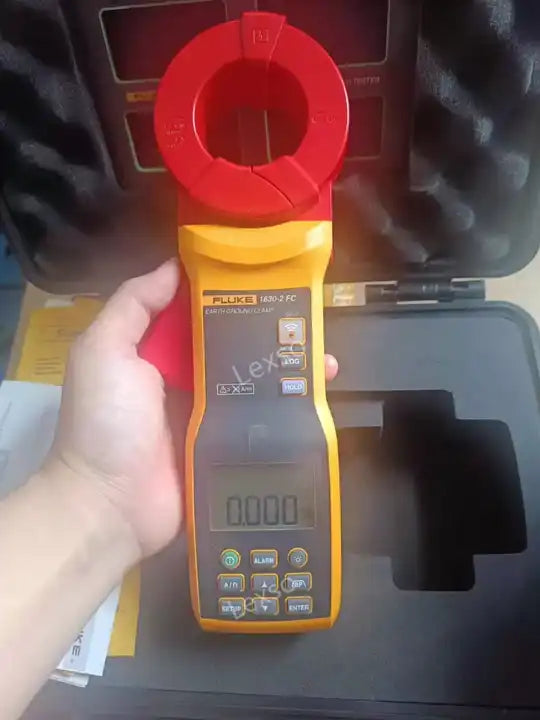 Ready Stock Brand New Fluke 1630-2FC Earth Ground Loop and Leakage Clamp 1000 V 40 Hz to 1 KHz