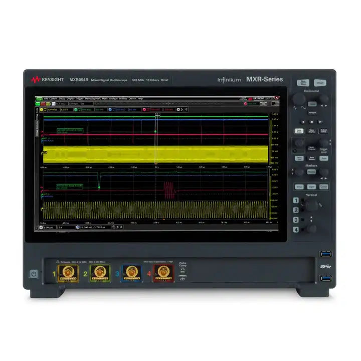 Keysight MXR054B Infiniium MXR B Series Oscilloscope:500MHz 4channels Maximum memory depth1.6Gpts Maximum sampling rate16GSa/sec
