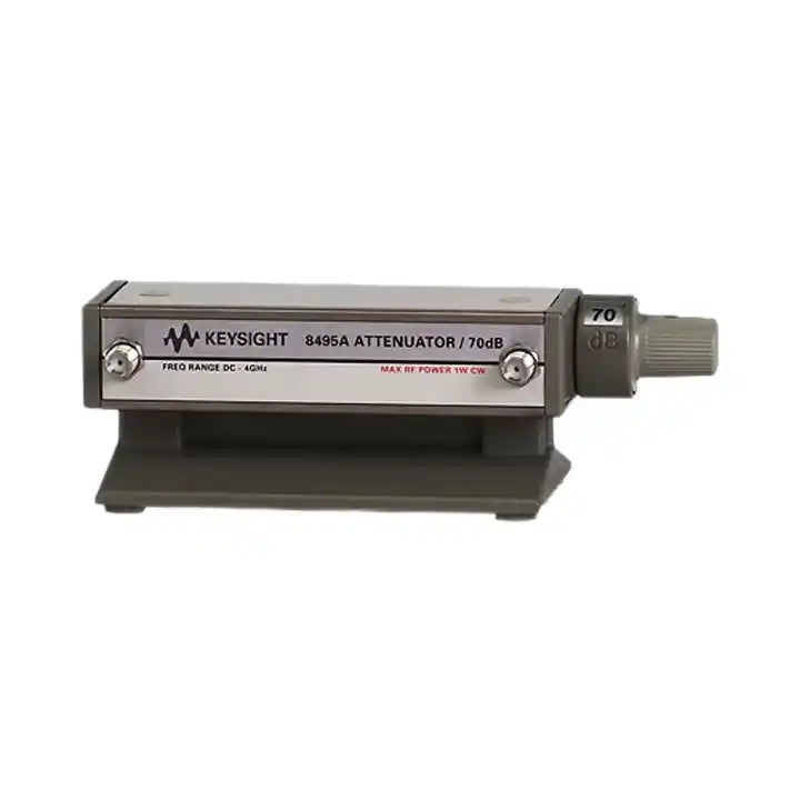 keysight 8495A Manual Attenuator, 4 GHz, 70 dB, 10-dB Steps