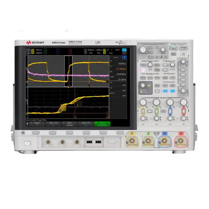 Keysight Bandwidth of 1 GHz 4 analog channels 16 digital  MSOX4104A mixed-signal oscilloscope
