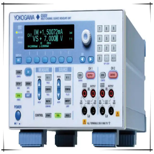 Second-hand YOKOGAWA GS820 Current and voltage source measuring instrument Yokogawa GS820 signal source