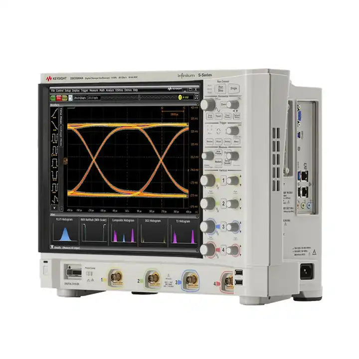 Keysight  8 GHz bandwidth 4 analog 16 digital channels  MSOS804A High-definition oscilloscope