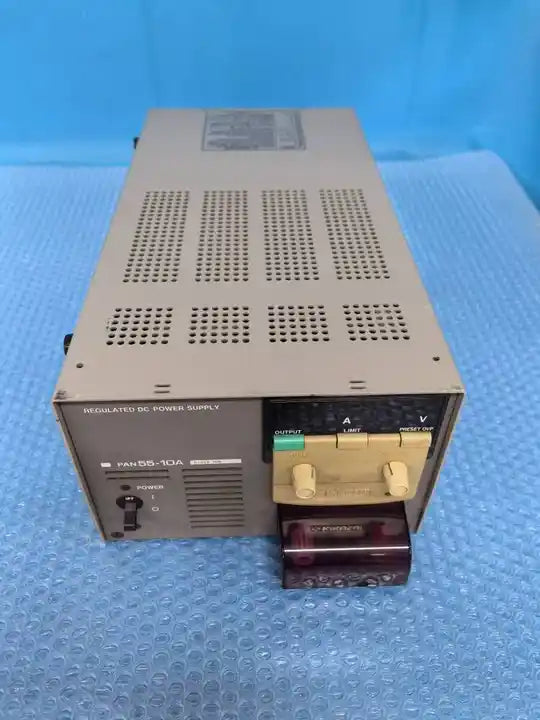 KIKUSUI PAN 55-10A REGULATED DC POWER SUPPLY