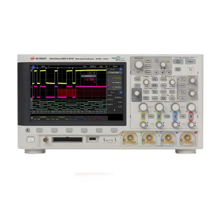 Keysight Bandwidth 100MHz 4 analog channels 16 digital  MSOX3014T mixed signal oscilloscope