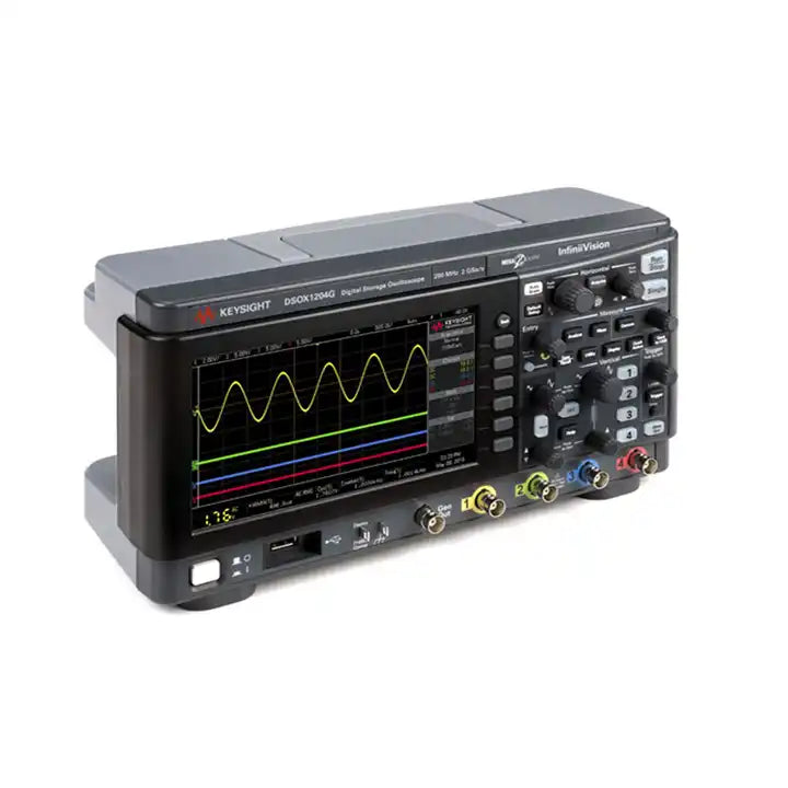 Keysight Bandwidth 200MHz  4 analog channels DSOX1204G oscilloscope