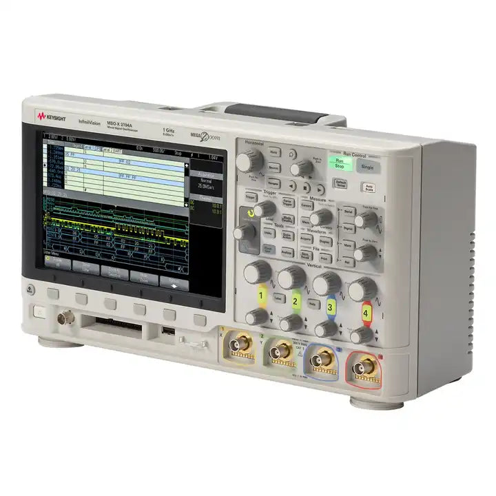 Keysight MSOX3104A Mixed Signal Oscilloscope: 1 GHz, 4 analog and 16 digital channels
