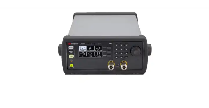 keysight J7201B Attenuation Control Unit, DC to 18 GHz, 0 to 121 dB, 1-dB Steps