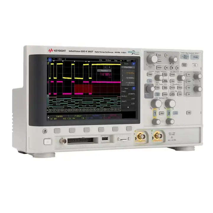 Keysight DSOX3052A Oscilloscope: 500 MHz, 2 channels