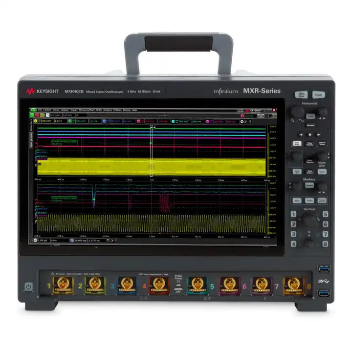 Keysight MXR408B Infiniium MXR B-Series Oscilloscope: 4 GHz, 8 Channels