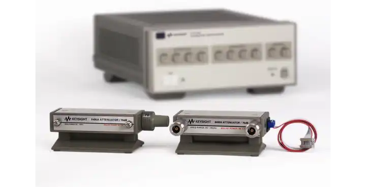 keysight 8495H Programmable Attenuator, 18 GHz, 70 dB, 10-dB Steps