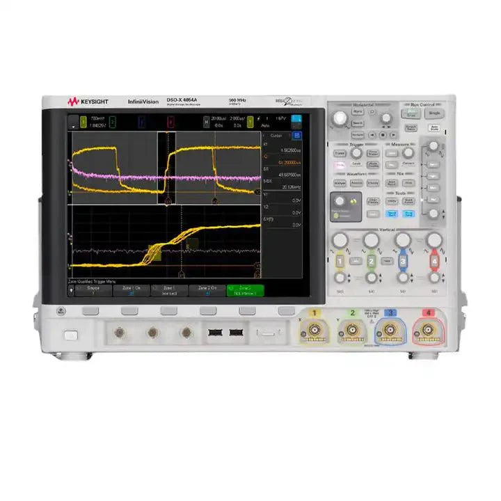 Keysight  Bandwidth 500 MHz  4 analog channels 4 Mpts memory DSOX4054A oscilloscope