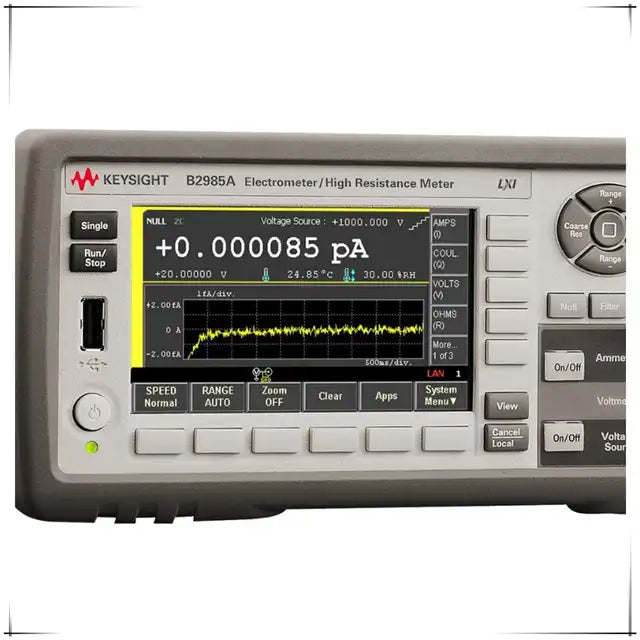 Used Keysight B2985A electrometer Keysight B2985A precision power supply