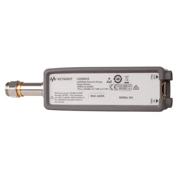 keysight U2049XA 10 MHz To 33 GHz LAN Peak And Average Power Sensor