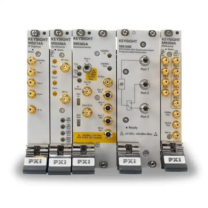 Keysight M9393A PXIe high-performance vector signal analyzer 9 kHz to 27 GHz or 3.6 to 50 GHz