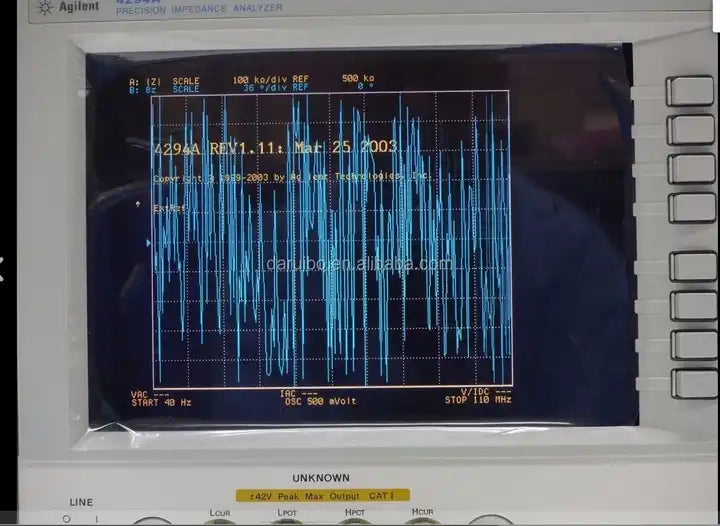Keysight 4294A Precision Impedance Analyzer, 40 Hz to 110 MHz Price negotiable
