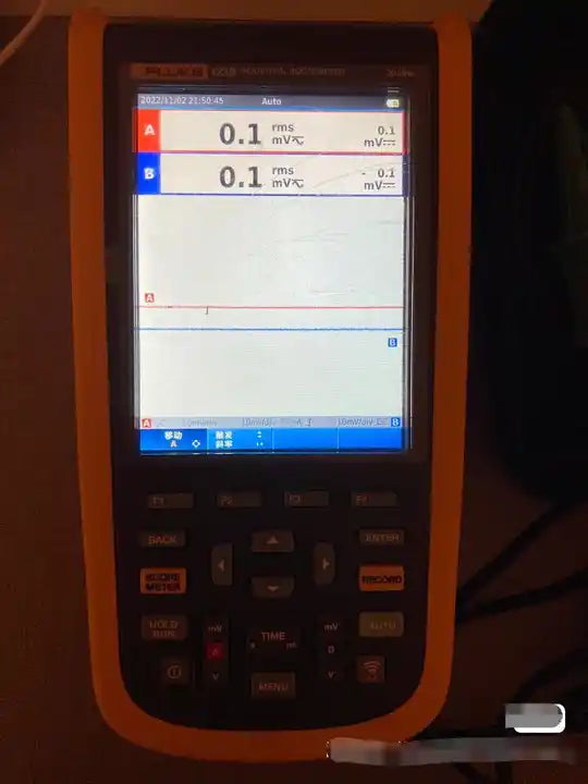 Fluke 123B Industrial ScopeMeter Dual-Input 20MHz HandHeld Oscilloscope6