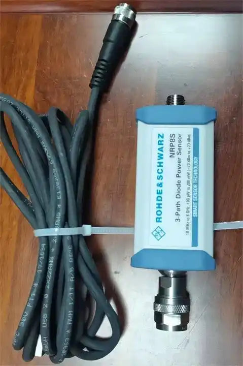 R&S Rohde & Schwarz NRP8S 3-Path Diode 10Mhz- 8GHz Power Sensor with NRP-ZKU NEW