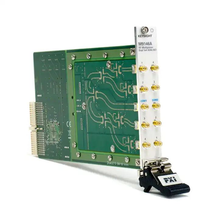 Keysight M9146A PXI RF Multiplexer 3 GHz, dual 1x4 50  load terminated
