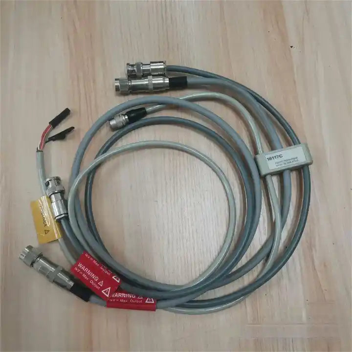 Agilent Keysight HP 16117C Low Noise Test Leads used