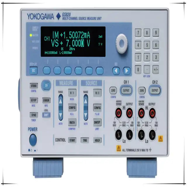 Second-hand YOKOGAWA GS820 Current and voltage source measuring instrument Yokogawa GS820 signal source