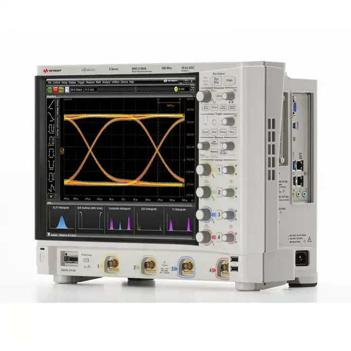 Keysight  500 MHz bandwidth  4 analog  16 digital channels  MSOS054A High-definition oscilloscope