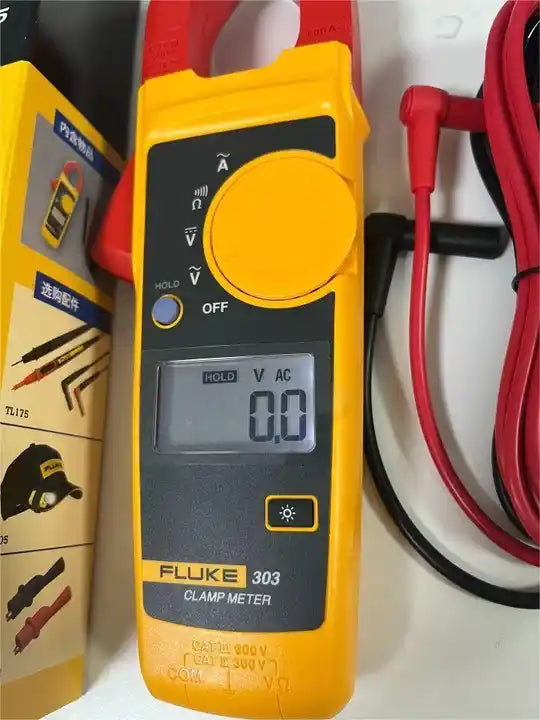 Fluke 303 Clamp Multimeter AC/DC Handheld 600A 30mm