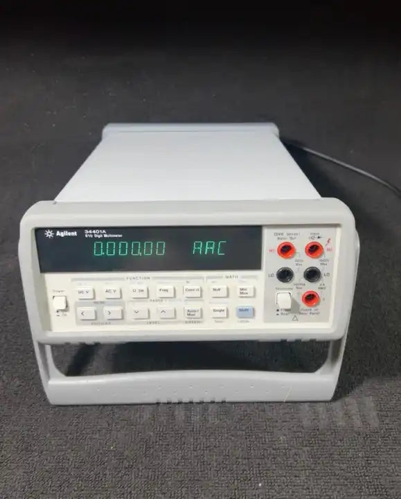 Used HP / Agilent 34401A Digital Multimeter 6(1/2) Digit Tested & Spot-on