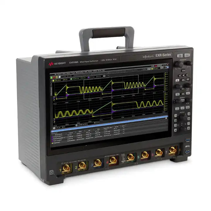 Keysigh  Bandwidth 1 GHz 8 channels maximum storage depth 1.6G EXR108A Infiniium series oscilloscope