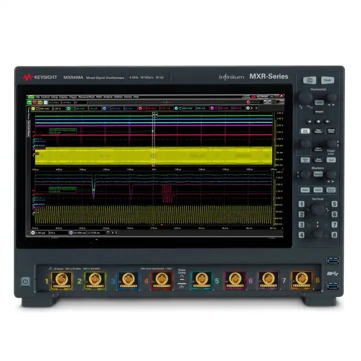 Keysight MXR408A Infiniium MXR Series Oscilloscope: 4 GHz, 8 channels
