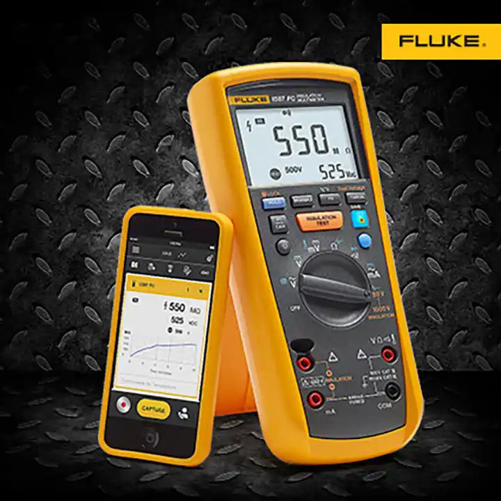 Fluke 1587FC True-RMS Megohmmeter/Insulation Resistance Tester and Multimeter