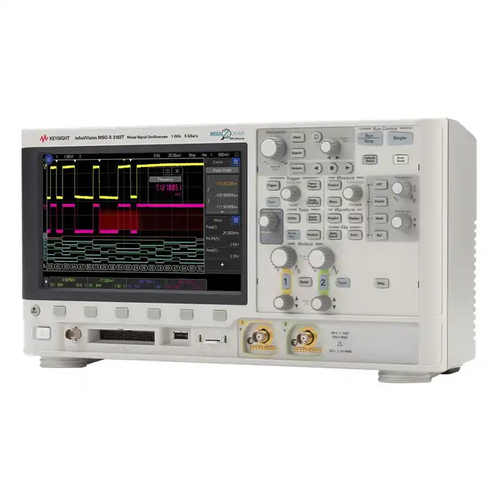 Keysight MSOX3102T Mixed Signal Oscilloscope: 1 GHz, 2 analog and 16 digital channels