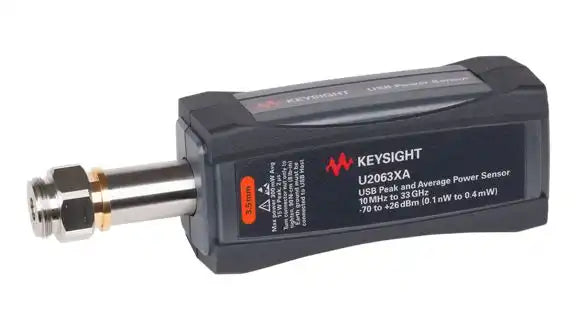 Keysight U2063XA 10 MHz to 33 GHz USB Wide Dynamic Range Average & Peak Power Sensor