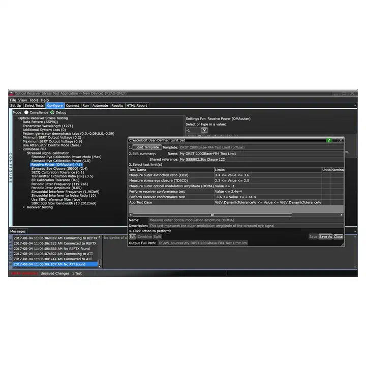 Keysight N4917BSCB Optical Receiver Stress Test Solution