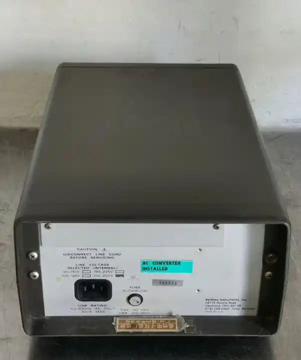 Keithley 192 Programmable DMM Digital Multimeter