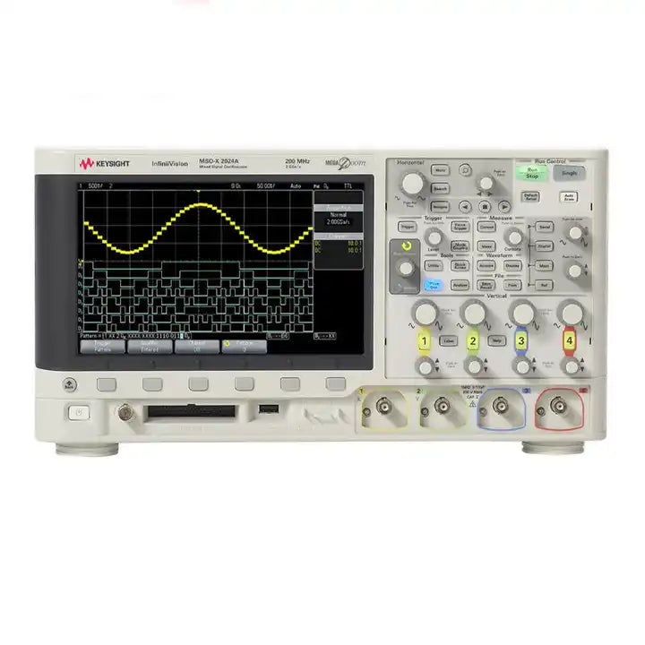 Keysight  Bandwidth 70MHz 4 analog channels 8 digital  MSOX2004A mixed signal oscilloscope
