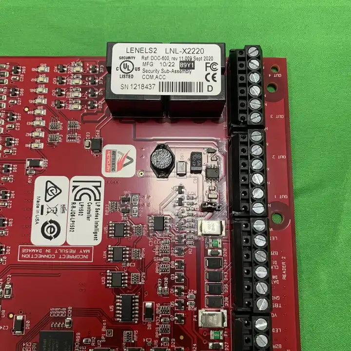 LNL-X2220 Lenel Genetec Avigilon Mercury LNL-X2220 Access Control Board 3 Available LNL-X2220