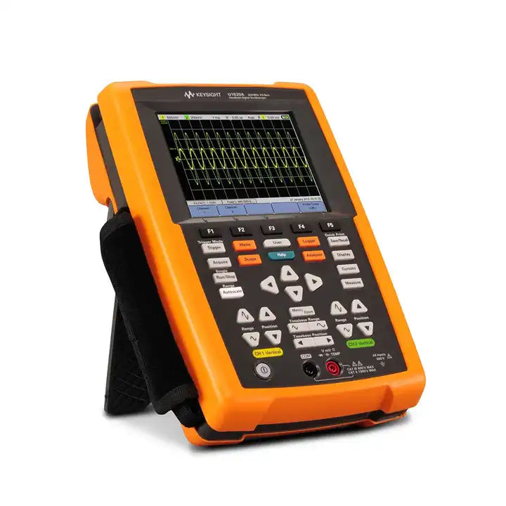 Keysight U1620A Handheld Oscilloscope, 200 MHz, 2 Analog Channels Maximum sampling rate 2 Gsa/sec