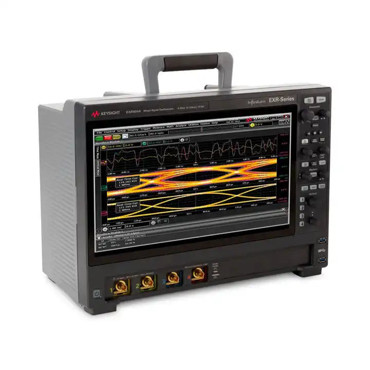 Keysigh Bandwidth 6 GHz 4 channels maximum storage depth 1.6G EXR604A Infiniium series oscilloscope