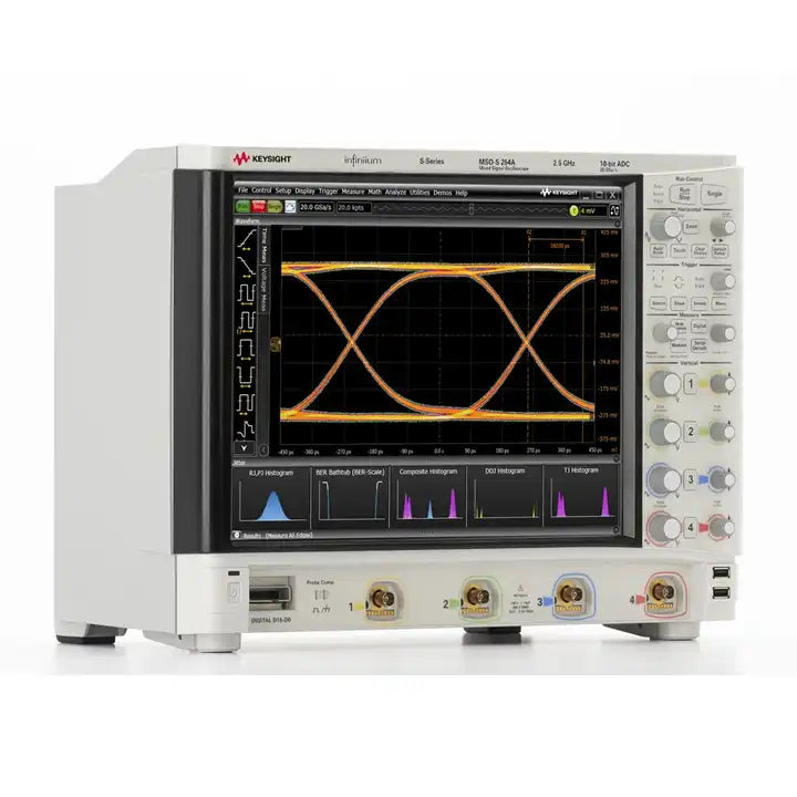 Keysight MSOS254A HD Oscilloscope: 2.5 GHz, 4 analog channels plus 16 digital channels