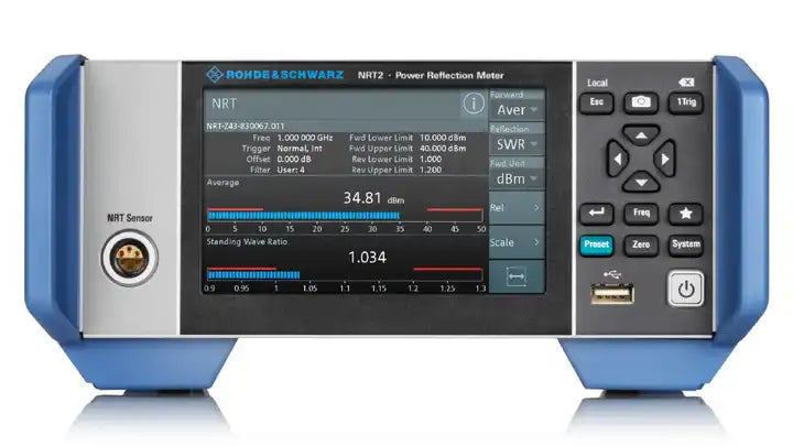 Old NRT2 power reflectometer v forward and reflected power measurement