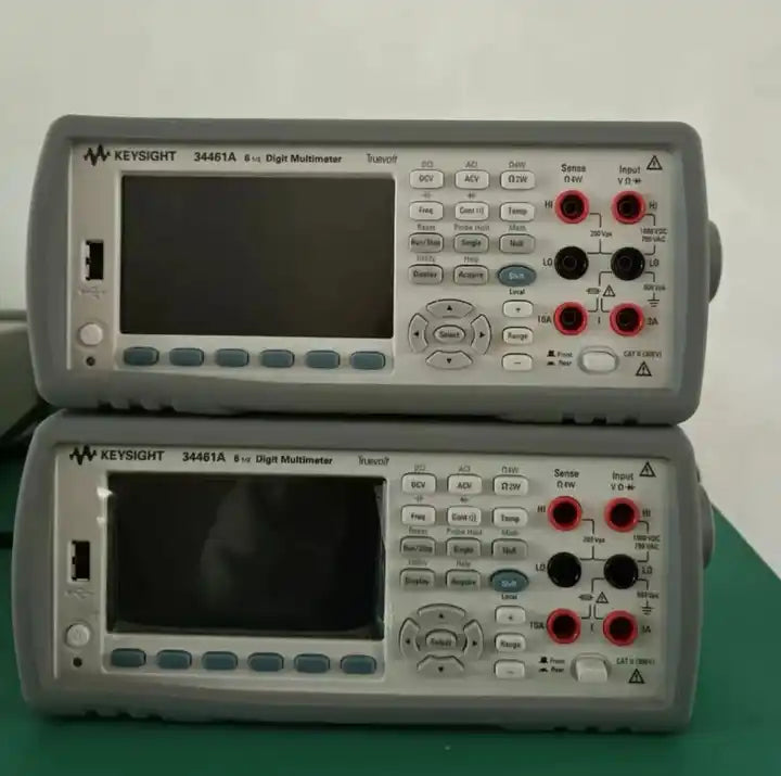 Used 1 Pcs Keysight &Agilent 34461A 6 1/2 Digit Multimeter