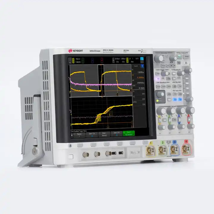 Keysight Bandwidth of 200 MHz 4 analog channels 16 digital  MSOX4024A mixed signal oscilloscope