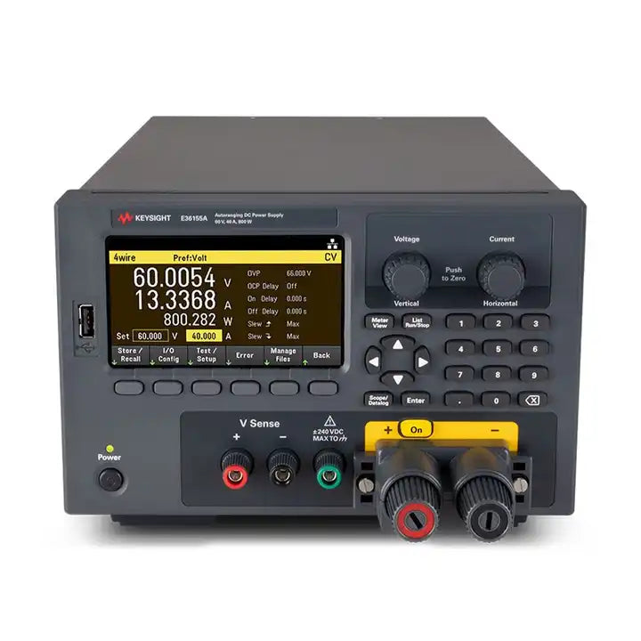 Keysight E36155AGVX DC Power Supply with Oscilloscope, Arbitrary Waveform Generator and Automotive Feature Pack